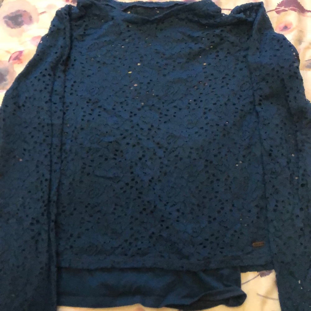 Dark blue Hollister shirt!!